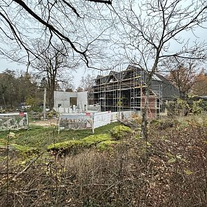 Giraffe House Construction