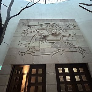 Artwork in Cat House