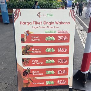 jagat satwa parks price list