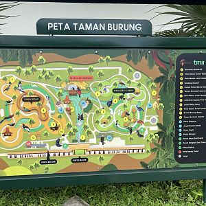 taman burung map
