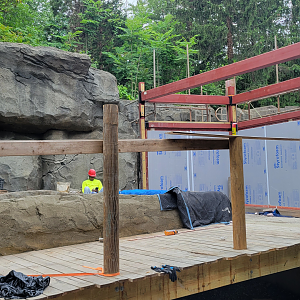 Jun. 2025 - NEW! Sea Otter Coast Construction - Upper Viewing Shelter