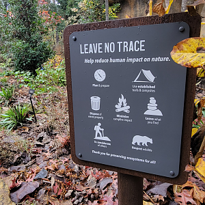 Nov. 2025 - NEW! Bear Ridge - Adventure Trail Sign