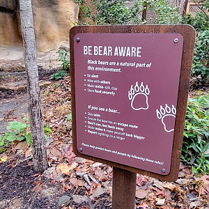 Nov. 2025 - NEW! Bear Ridge - Adventure Trail Sign