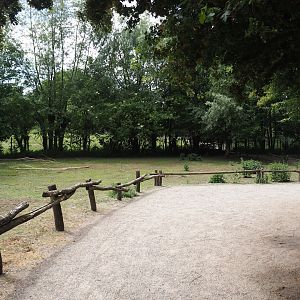 Emu and Red-necked wallaby walk-through exhibit, 2025-05-22