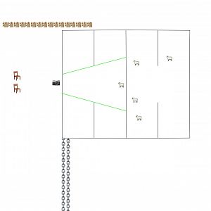 This is a schematic diagram to help you get a clear shot of the Saiga when you visit the zoo.