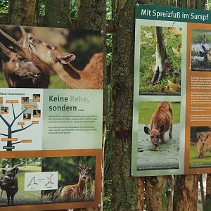 Sitatunga signage, 2025-05-22