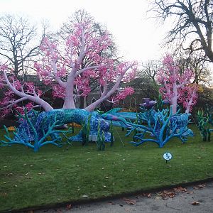 Magic Ocean Chinese lights festival - Reef structures, 2025-11-30