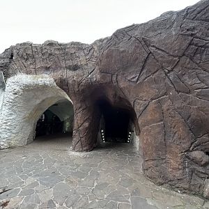 Ice cave entrance
