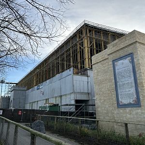 Edenya: the living sanctuary at the moment seen from the entrance