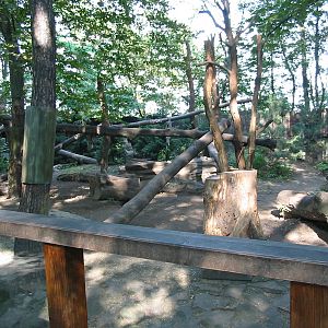 Duisburg Zoo 2004 - Wolverine exhibit