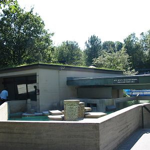 Hannover Zoo 2004 - Penguin indoor and outdoor exhibits