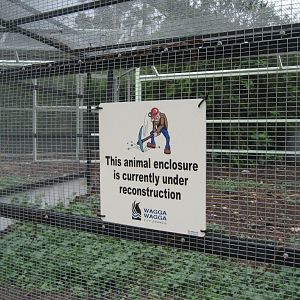 New Aviaries under construction