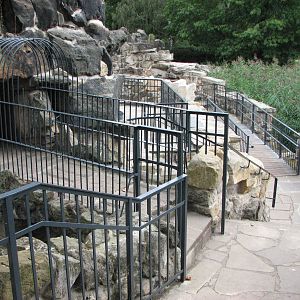 Dresden Zoo 2008 - Visitor entrance into the renovated old carnivore castle