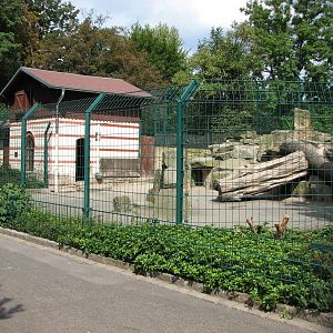 Dresden Zoo 2008 - Goat enclosure