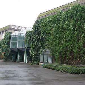 Berlin Tierpark 2004 - Entrance side of the Pachyderm House