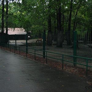 Berlin Tierpark 2004 - Wapiti enclosure