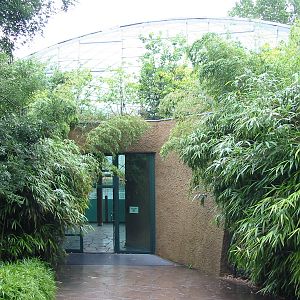 Zoo Berlin 2004 - Entrance to the Hippopotamus Dome