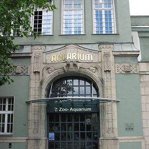 Zoo Berlin 2004 - Entrance to the historic Zoo Aquarium