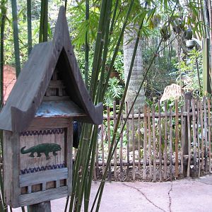Maharajah Jungle Trek - Komodo Dragon Exhibit Viewing Area