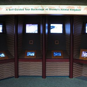 Rafikis Planet Watch - Conservation Station - Backstage Tour Kiosk