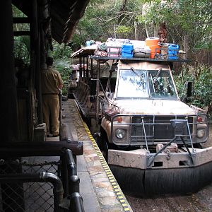 Kilimanjaro Safaris - Ride Loading Station