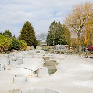 Chester Zoo Giant Otter Pool - 11/03/2010