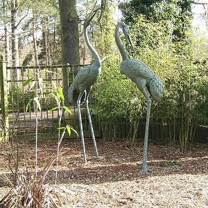 Statues at Beale Park, 13th March 2010
