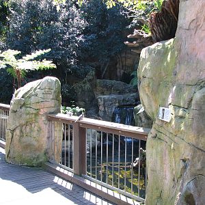 Taronga Zoo 2007 - Front of Platypus exhibit in Creatures of the Wollemi