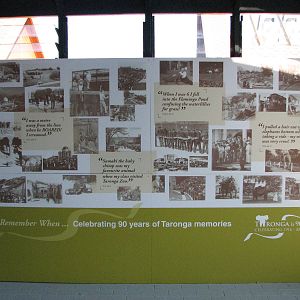 Taronga Zoo 2007 - Sign to commemorate the 90th anniversary of Taronga Zoo