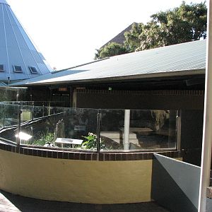 Taronga Zoo 2007 - Outdoor exhibit at the Reptile House