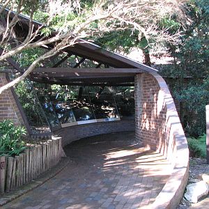 Taronga Zoo 2007 - Front of the Tasmanian Devil exhibit