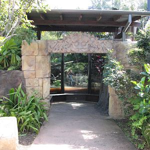 Taronga Zoo 2007 - Front of the Fishing Cat exhibit in Wild Asia