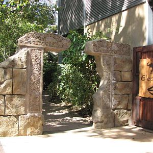 Taronga Zoo 2007 - Part of Elephant Trail in Wild Asia