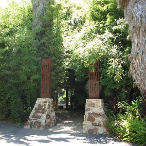 Adelaide Zoo 2008 - Entrance to the South East Asia Exhibits
