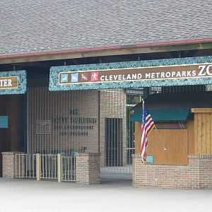 Cleveland Zoo 2003 - Part of the main entrance