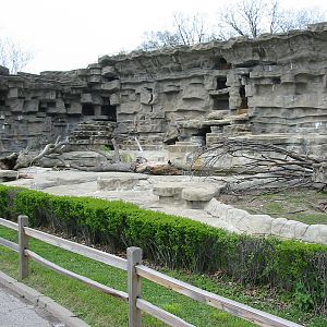 Detroit Zoo 2003 - American Black Bear grotto