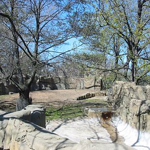 Lincoln Park Zoo 2003 - Exhibit in the Antelope and Zebra area