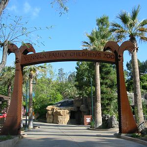 Los Angeles Zoo 2003 - Entrance to the Winnick Family Childrens Zoo
