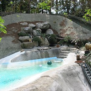Los Angeles Zoo 2003 - Polar Bear exhibit