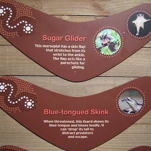 examples of signage in the Australian area