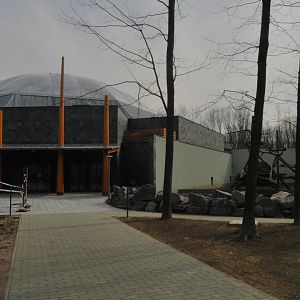 Green Pyramid/smaller orangutan exhibit