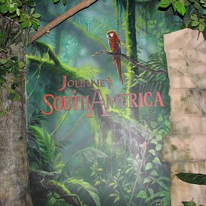 Journey to South America - Entrance Mural