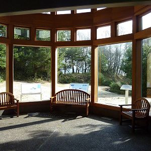 Aquarium Lobby - Courtyard Viewing