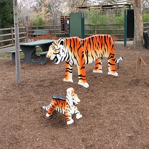 Amur Tiger - Lifesize Adult Tiger Statue