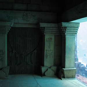 The Dig - View to Ruins Lagoon