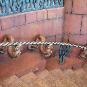 Predator Lagoon - Underwater Viewing Area Handrail