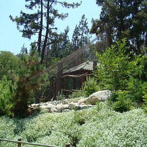China exhibit at the Los Angeles Zoo
