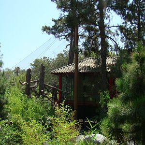 China exhibit at the Los Angeles Zoo