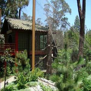China exhibit at the Los Angeles Zoo