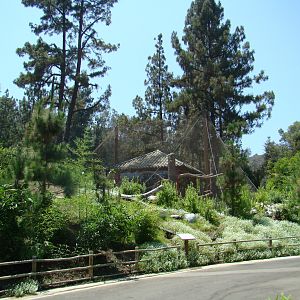 China exhibit at the Los Angeles Zoo
